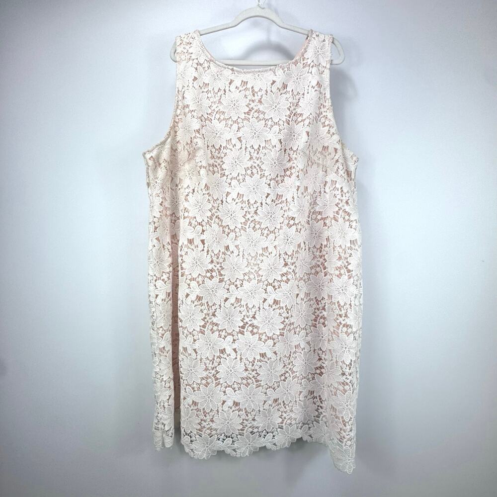 Jessica Howard Lace Dress Size 24W Bridal Cottagecore Coquette